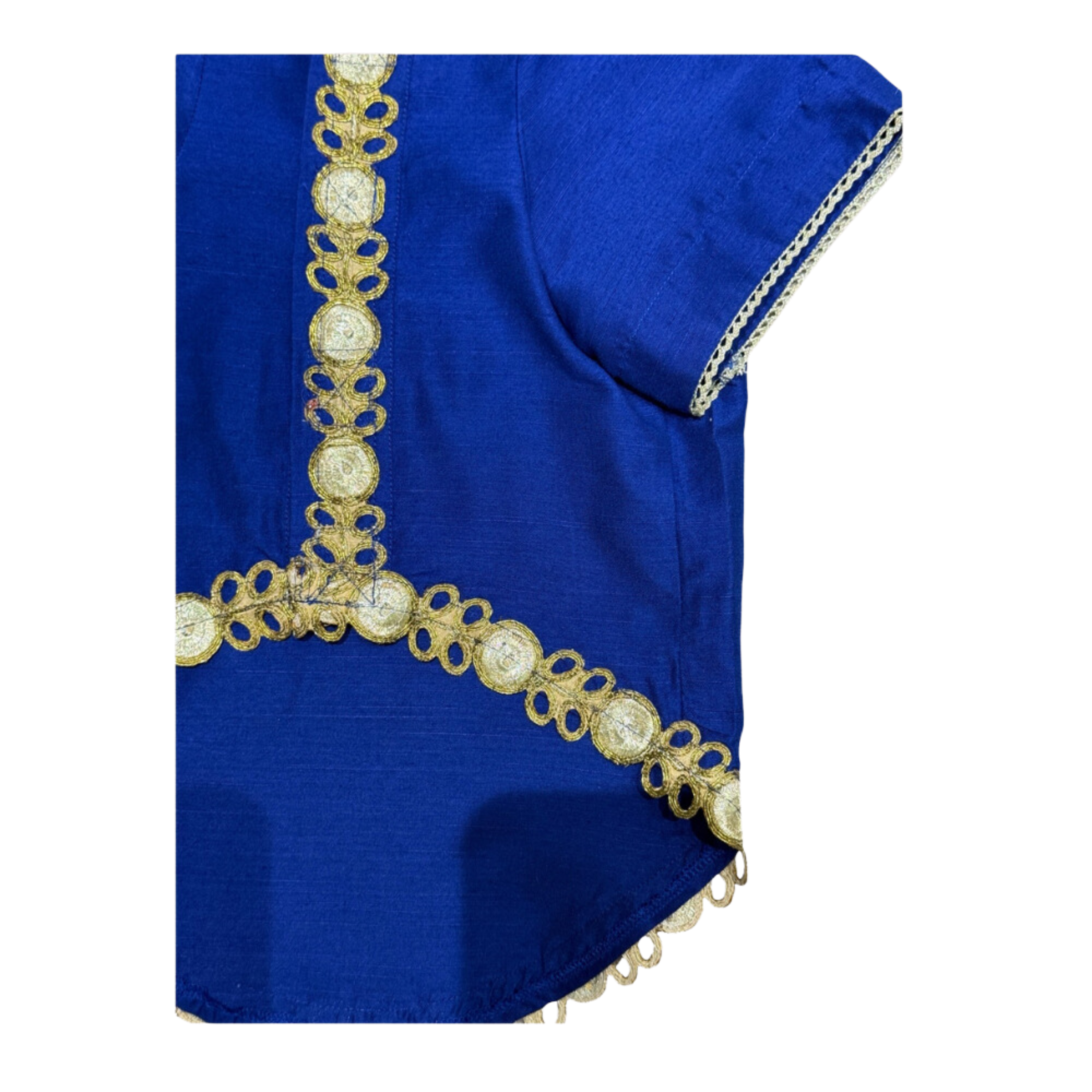 Kurta aus Baumwolle und Seide