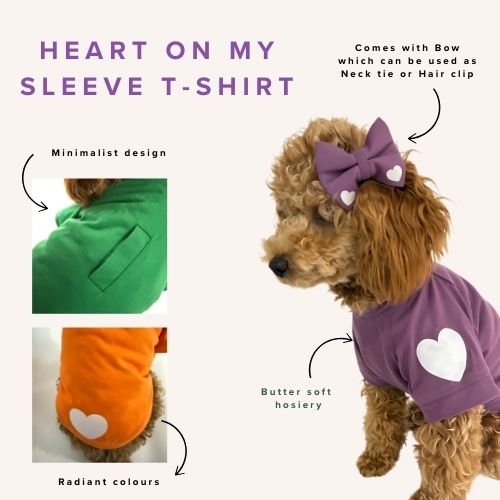 Heart On My Sleeve Emerald T-Shirt