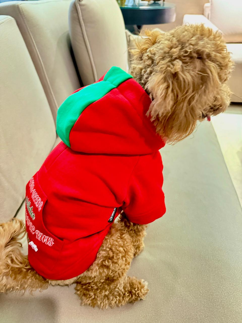 Cutie Me Hoodie- Red