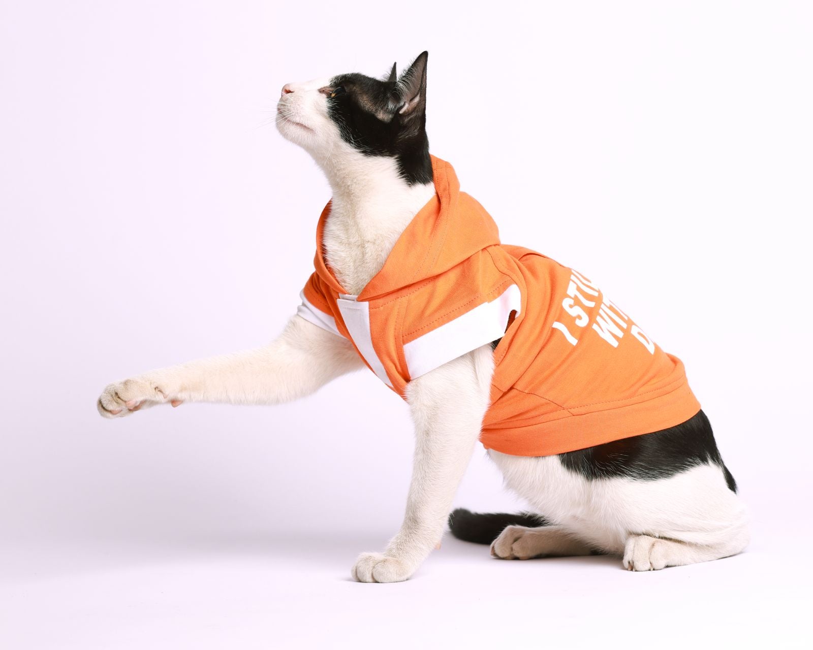 I Still Live With My DAD - Sunset Orange Hoodie