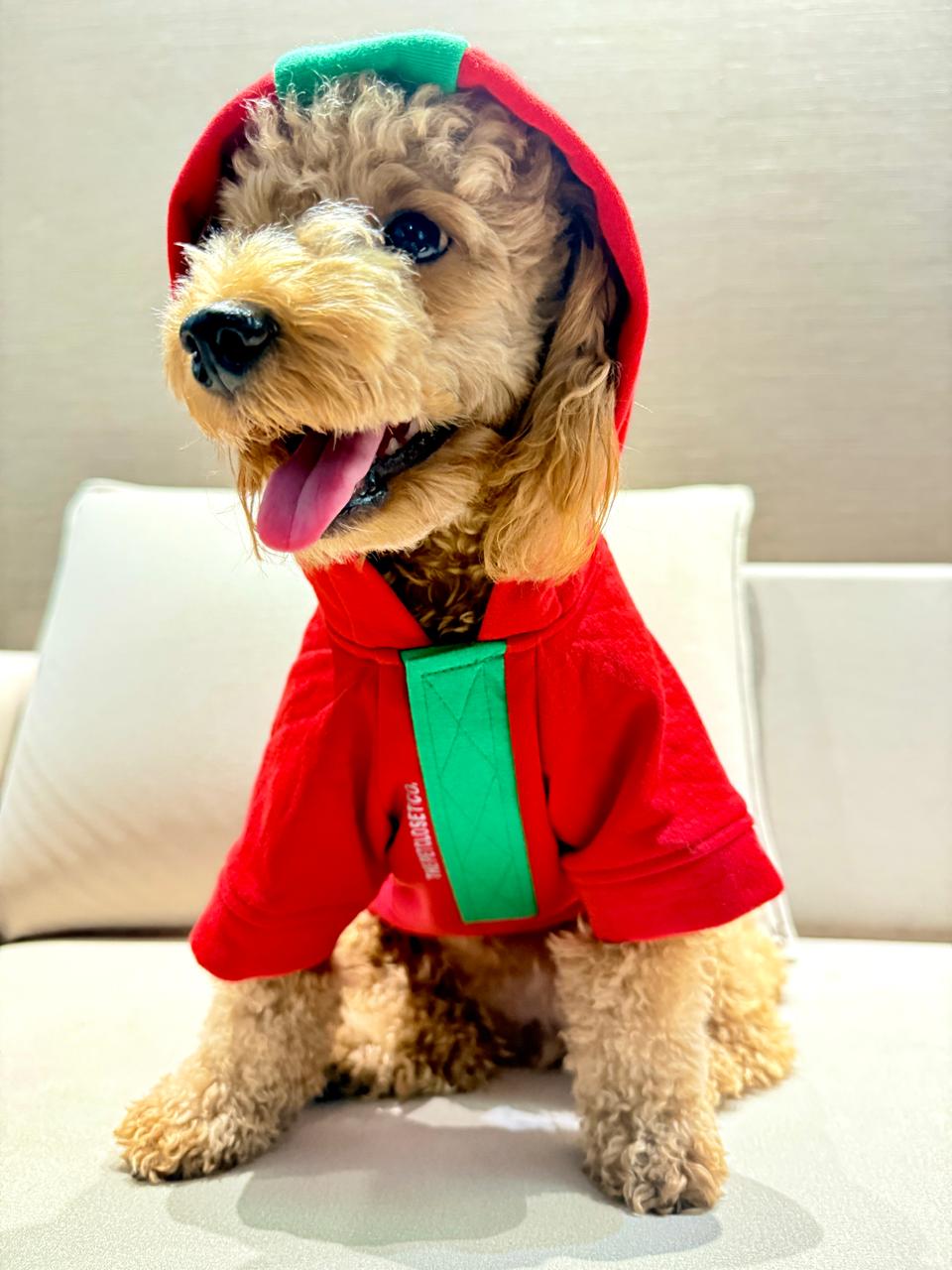 Cutie Me Hoodie- Red