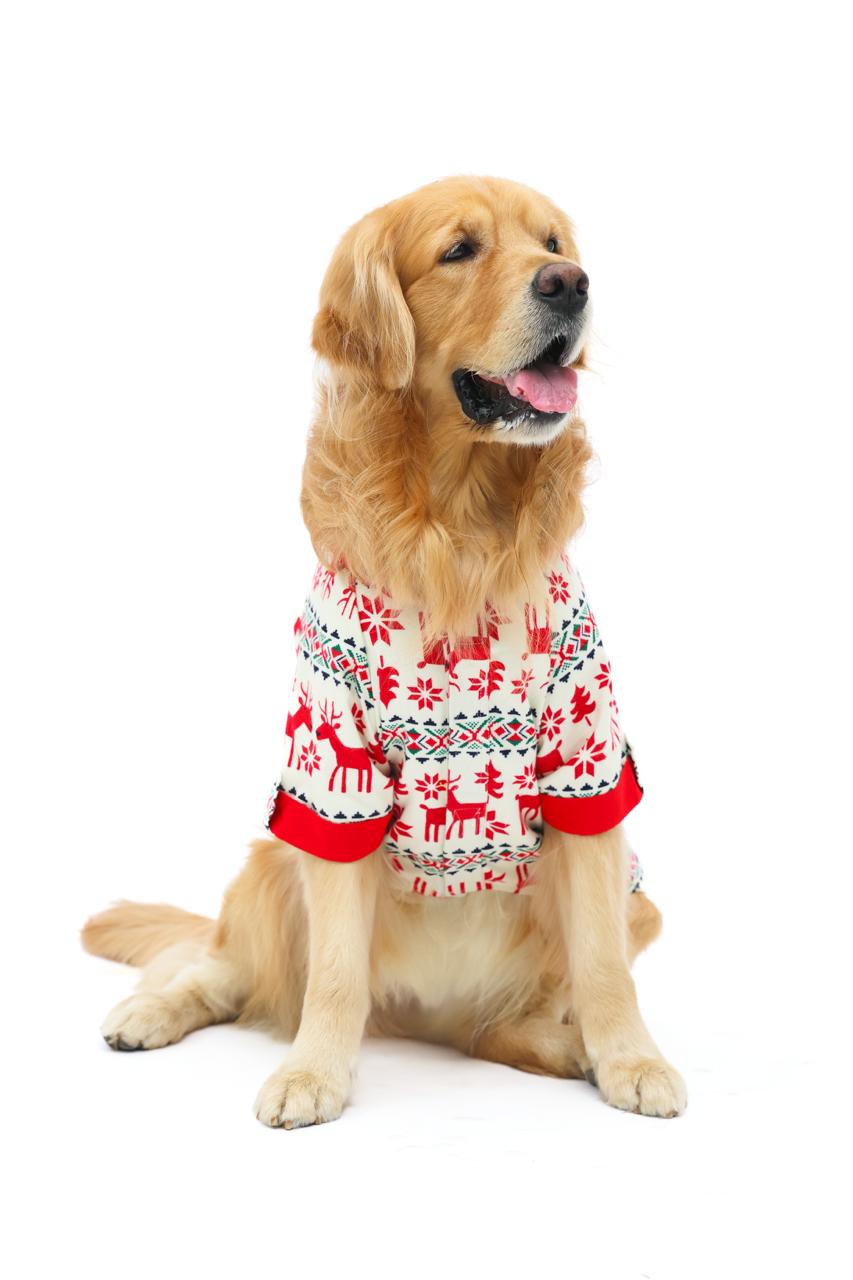 Reindeer Love- Flannel Shirt