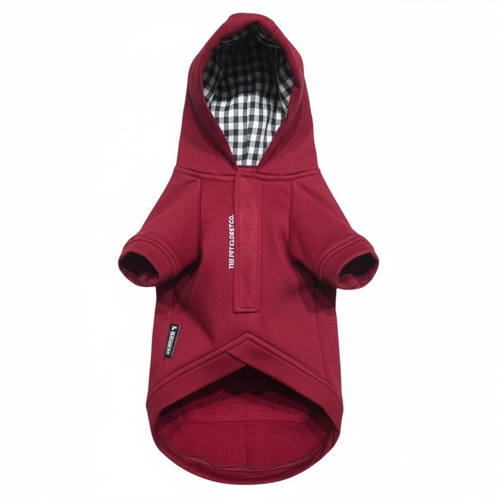 Basic Hoodie- Burgundy