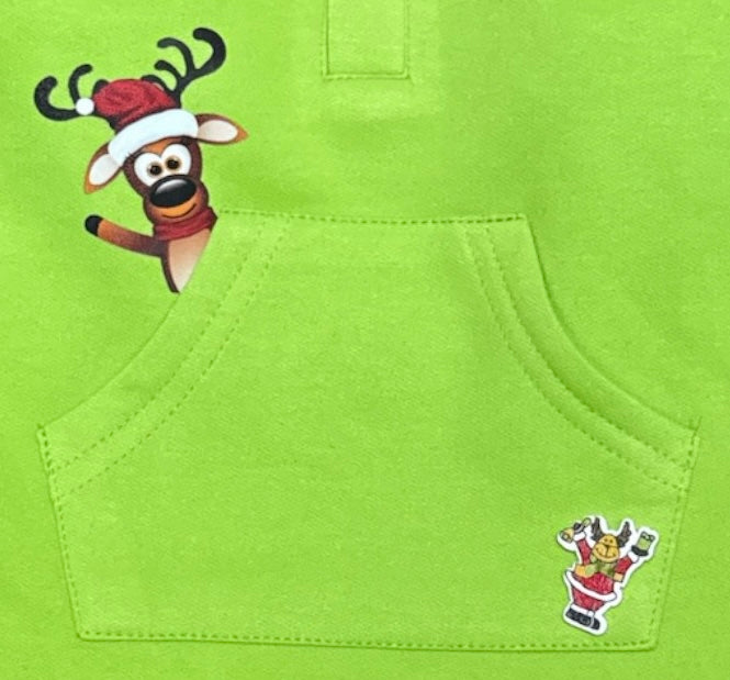 Reindeer In My Pocket Hoodie