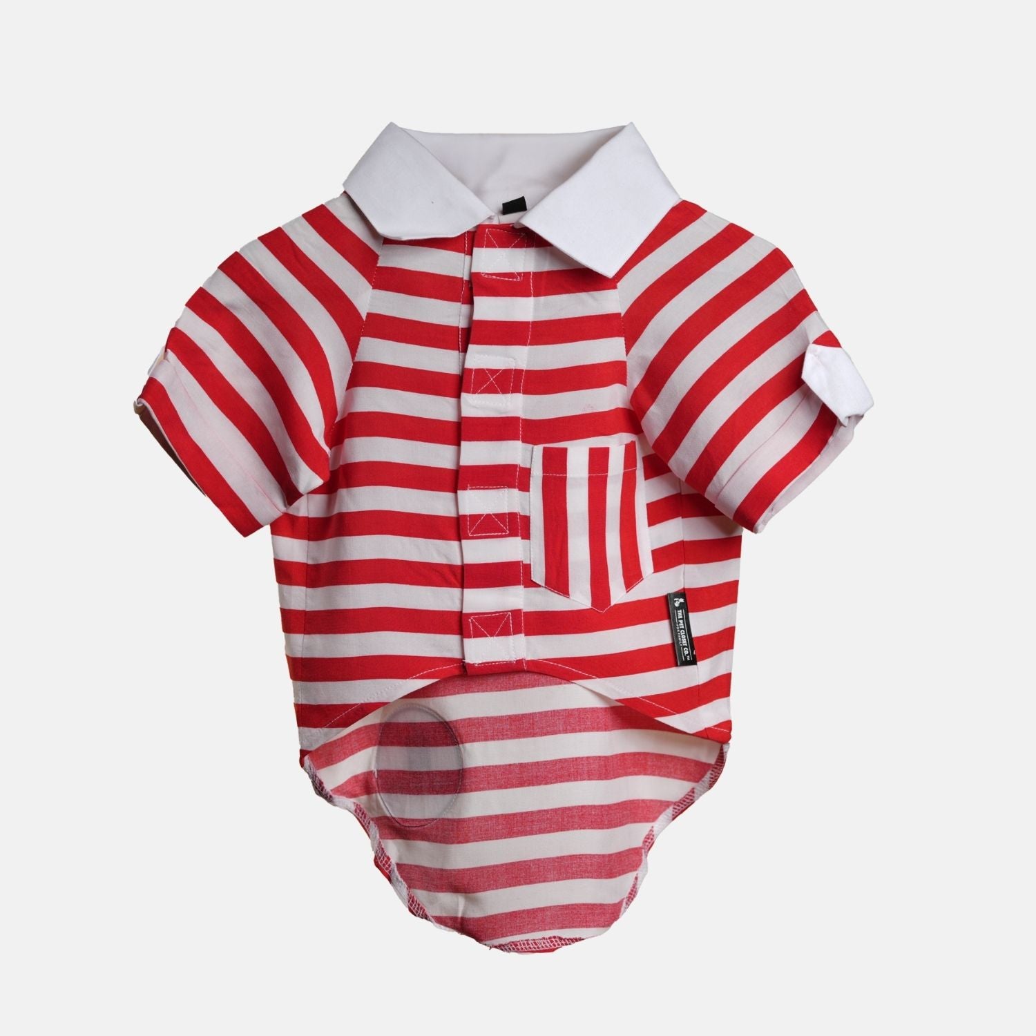 Sailor Dog Shirt-Red