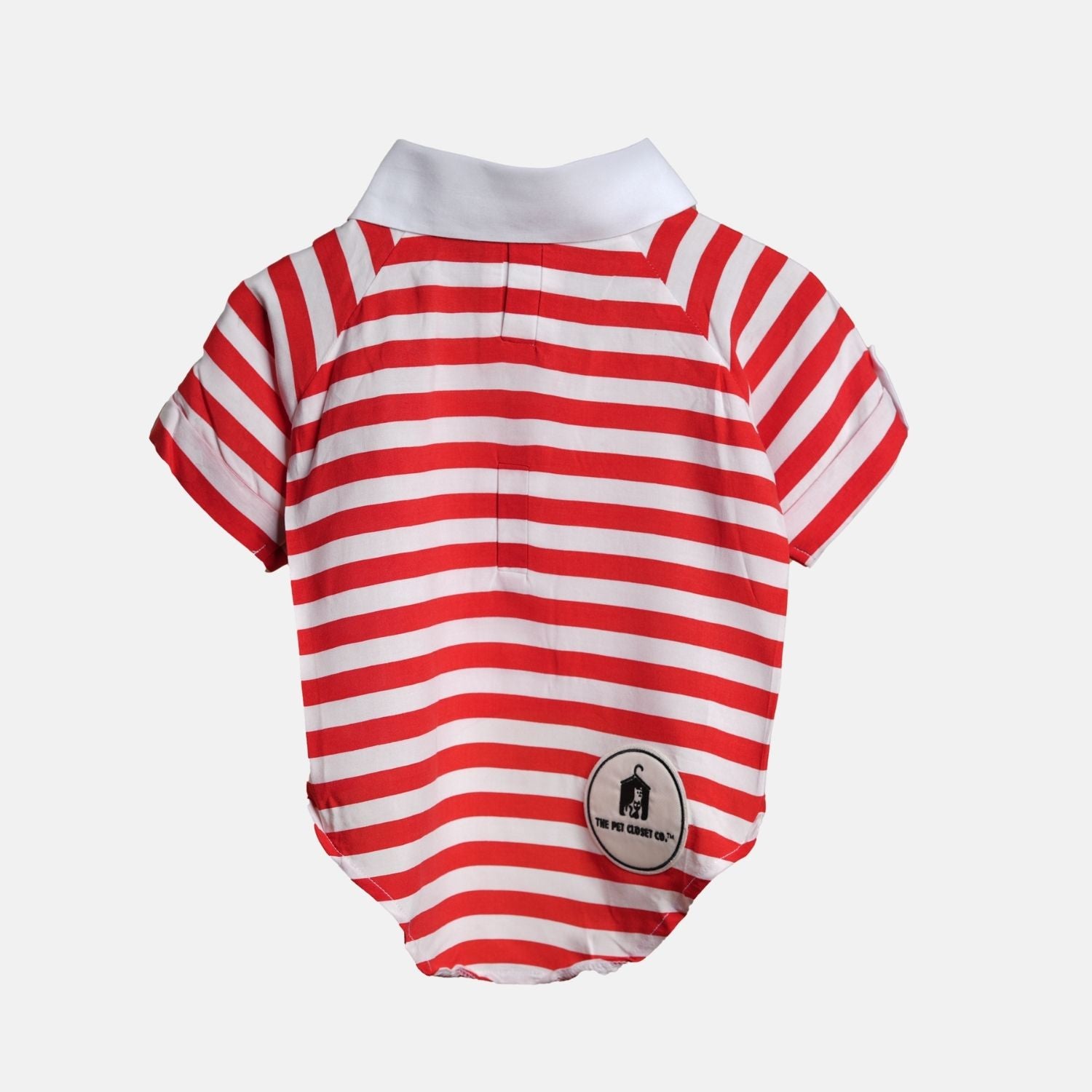 Sailor Dog Shirt-Red