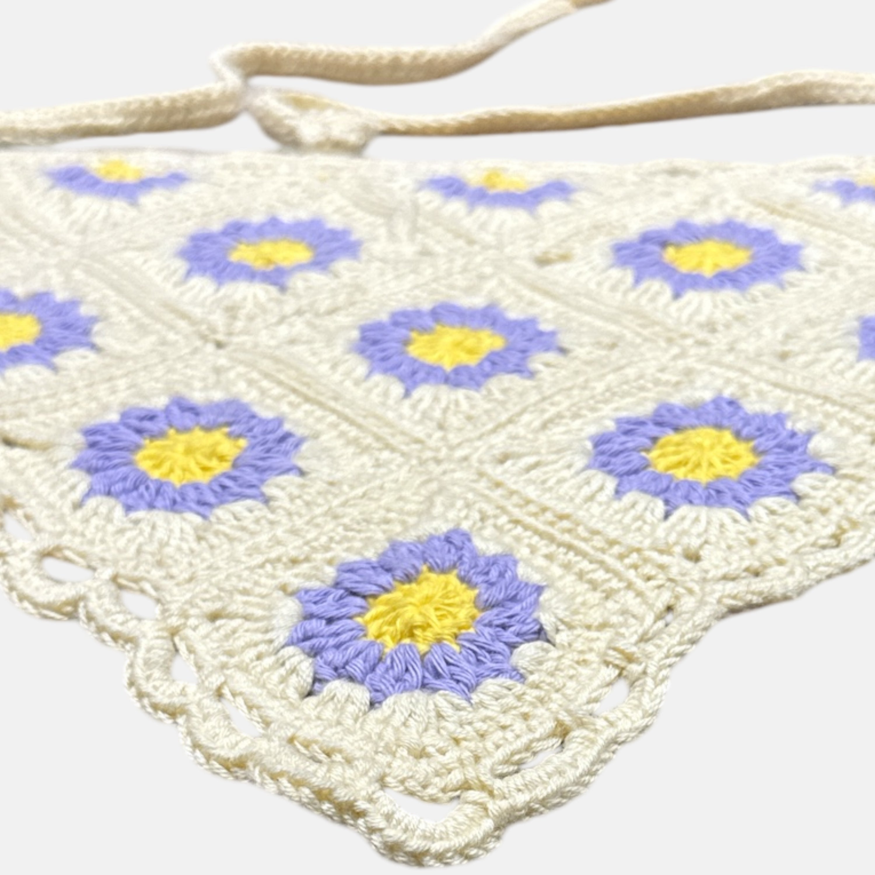 Granny Sq Crochet Bib