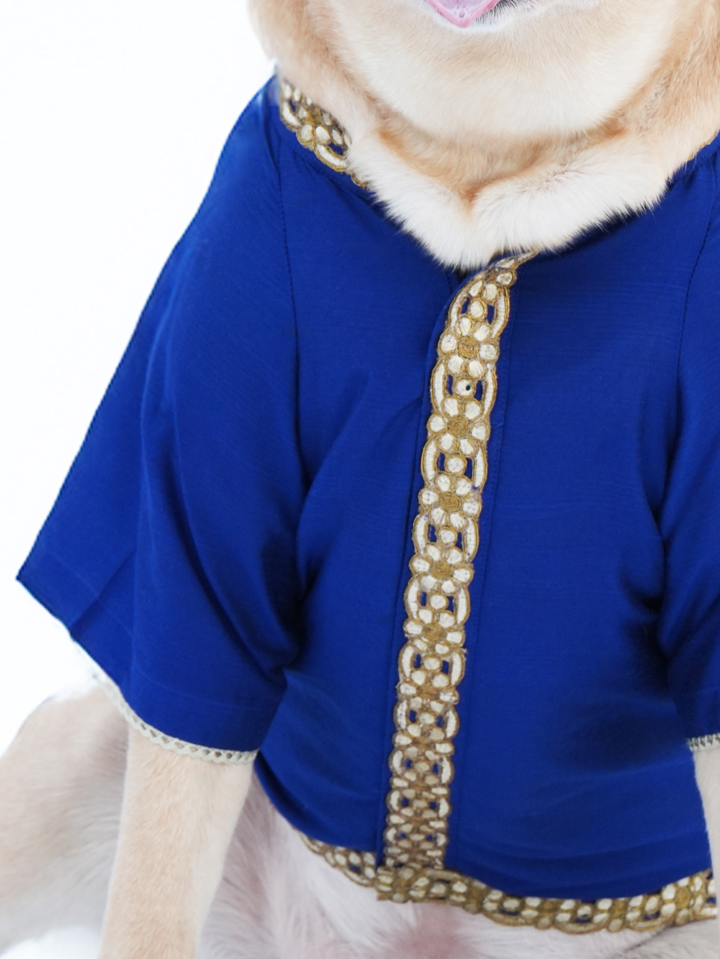 Kurta aus Baumwolle und Seide