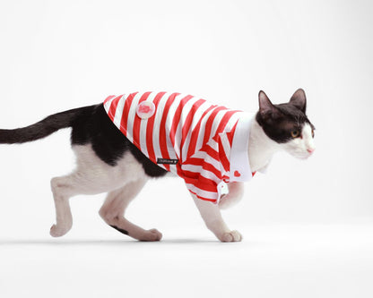 Sailor Dog  Shirt-Red