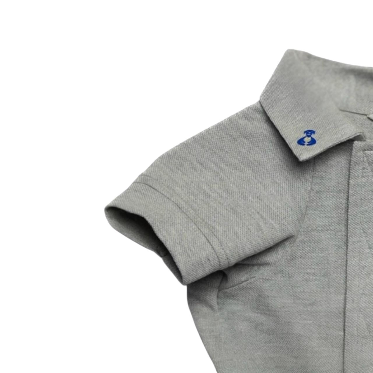 POLO TShirt- Not So Basic Cool Grey