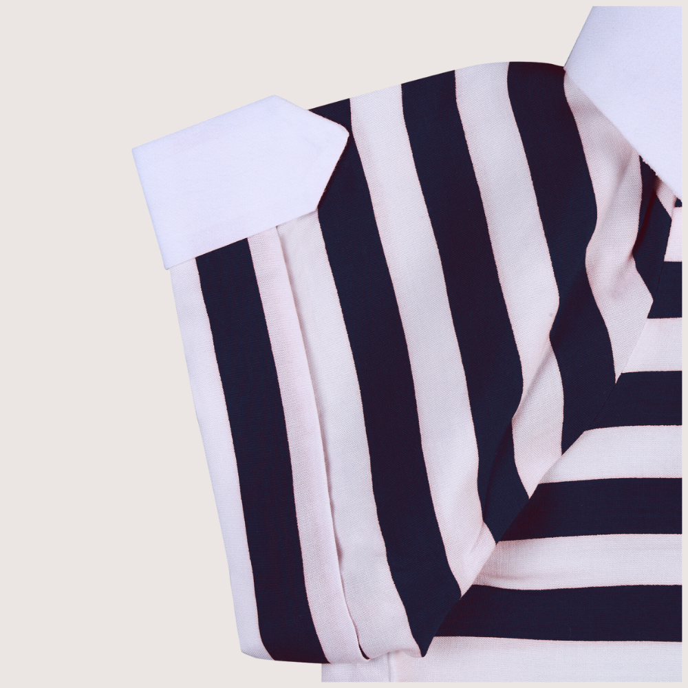 Sailor Dog  Shirt- Navy