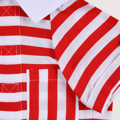 Sailor Dog  Shirt-Red