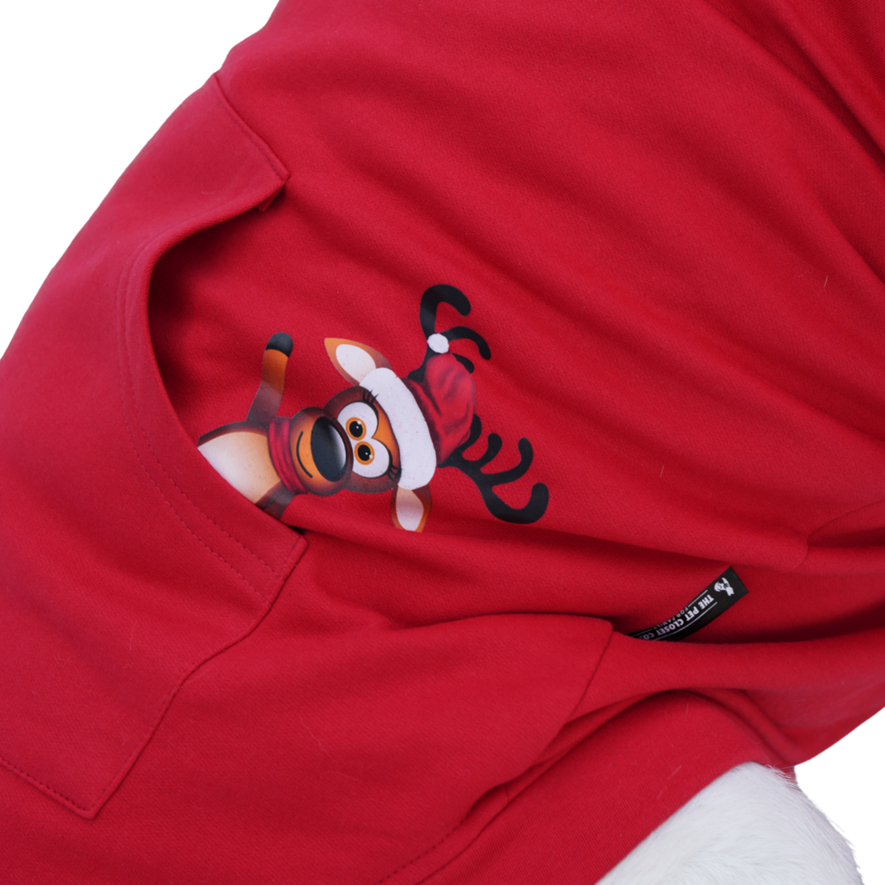 Reindeer In My Pocket Hoodie