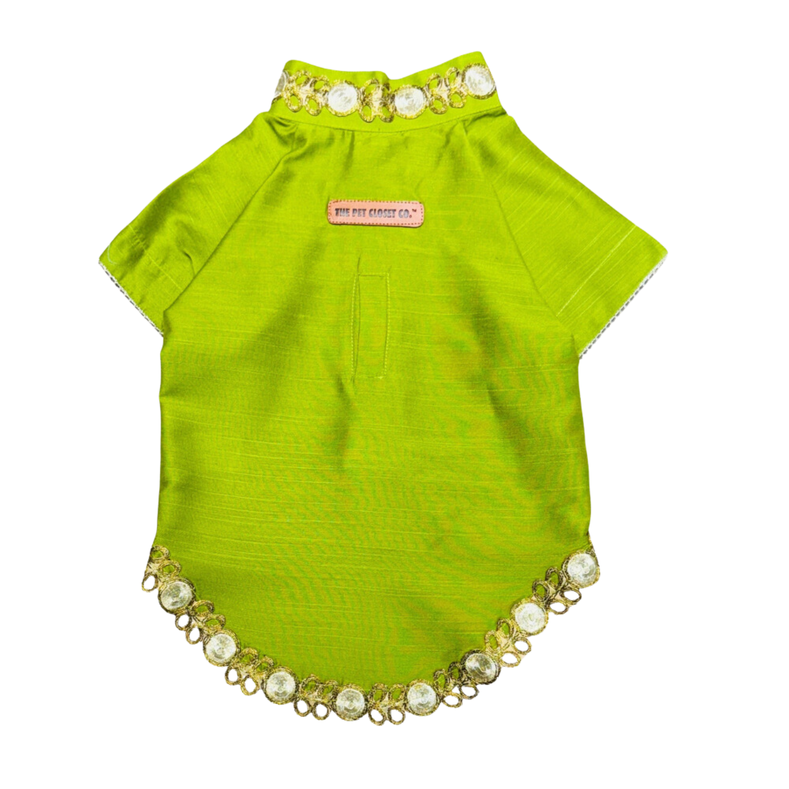 Cotton Silk Kurta- Mehendi Green
