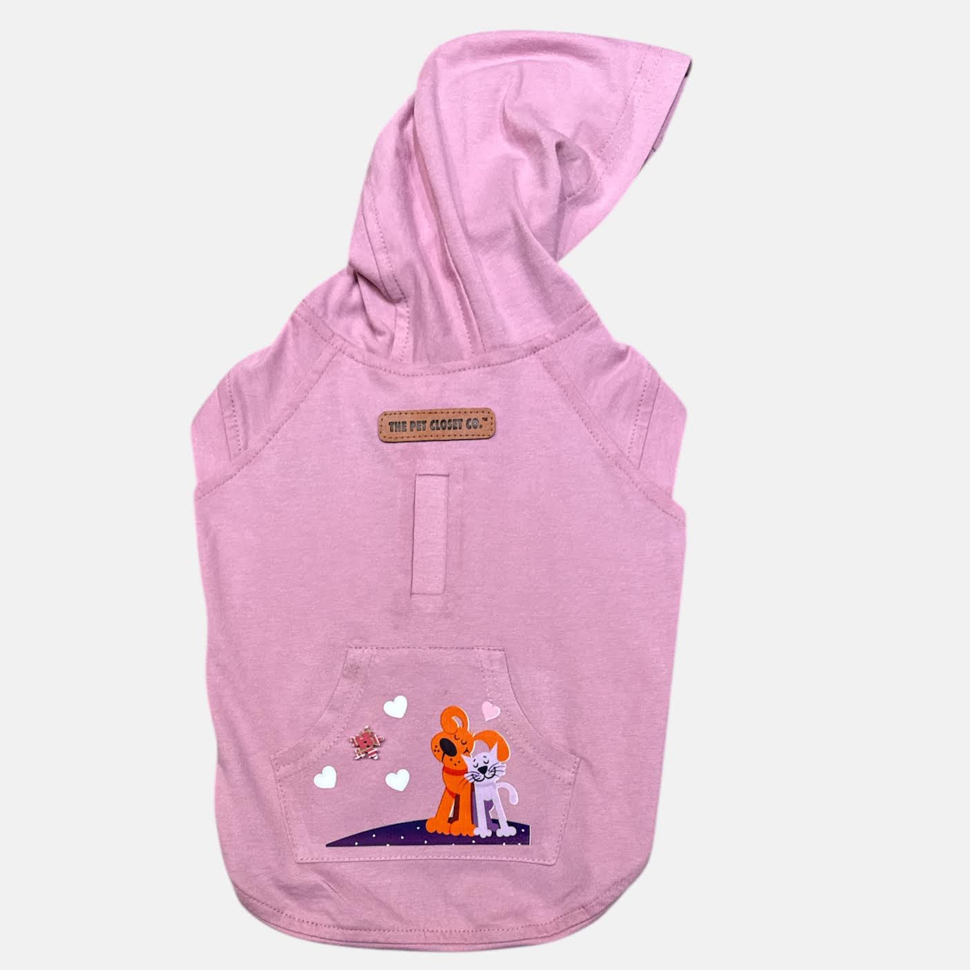 Skateboard Together Hoodie- English Rose