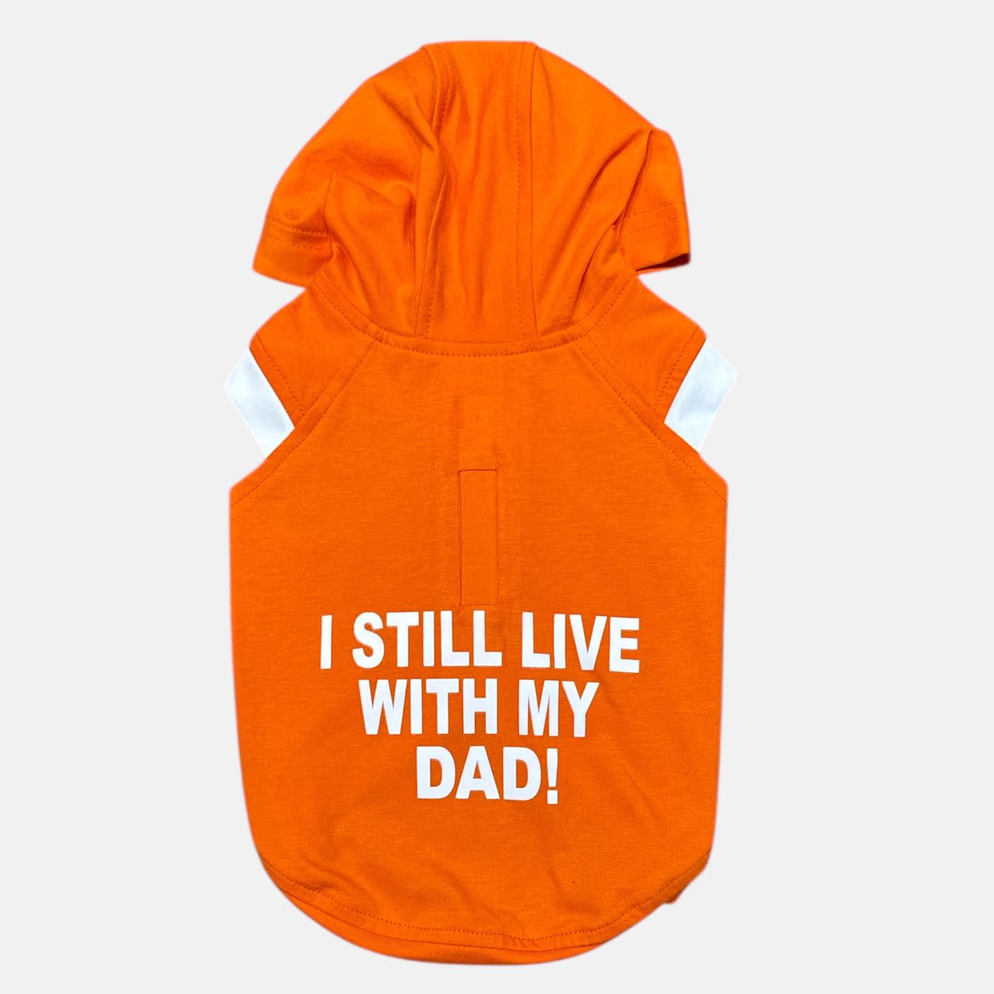 I Still Live With My DAD - Sunset Orange Hoodie
