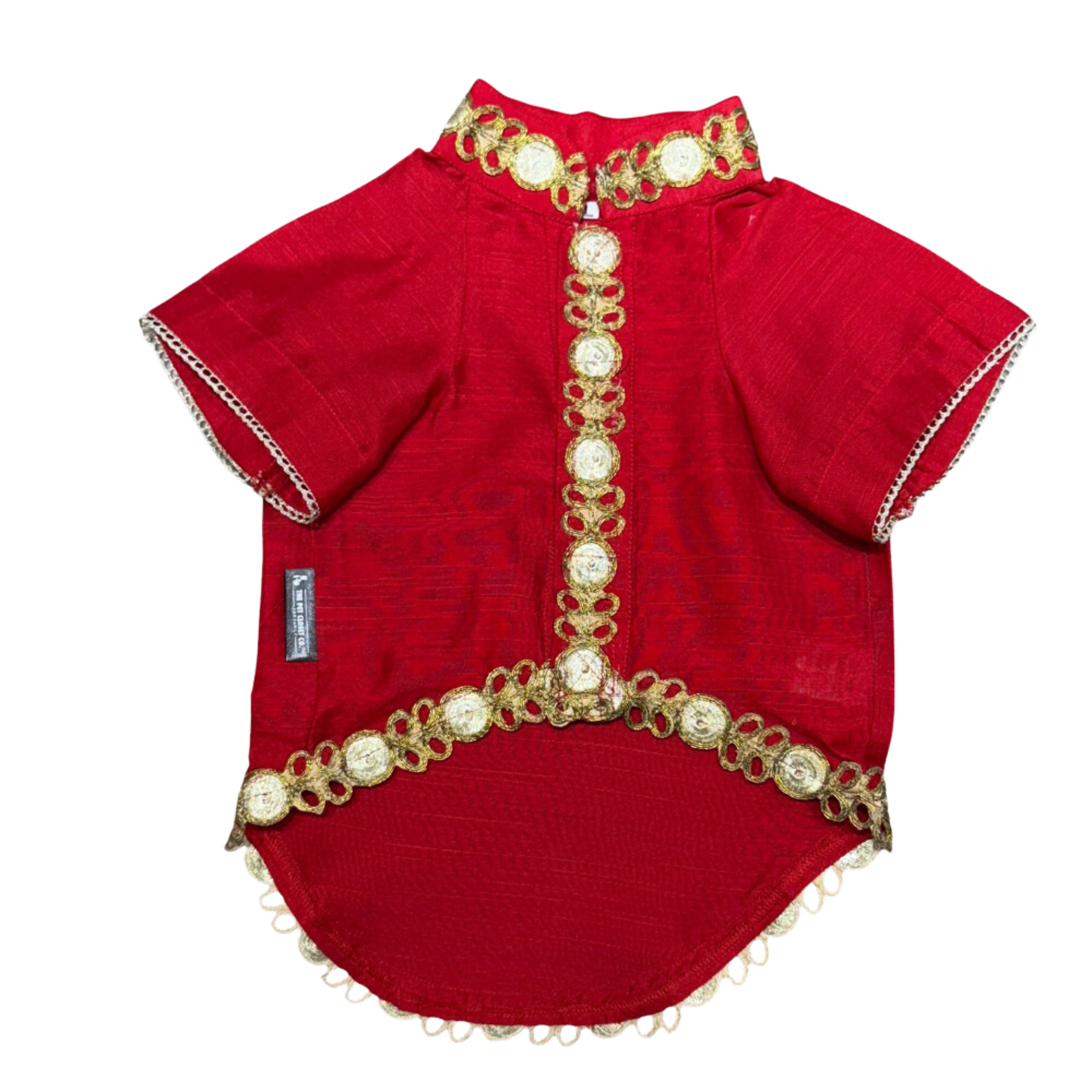 Cotton Silk Kurta- Wedding Red