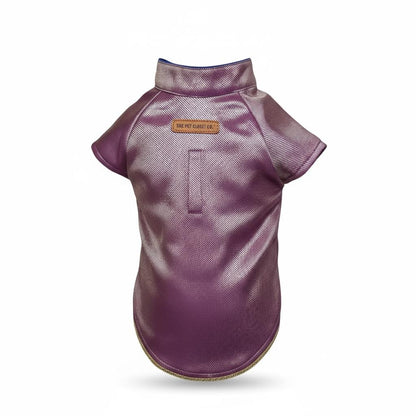 Banarsi Brocade Shervani in Silk - Liquid Magenta Gold