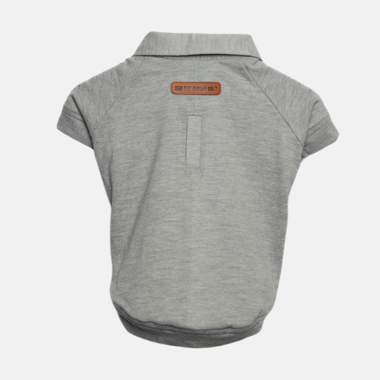 POLO TShirt- Not So Basic Cool Grey