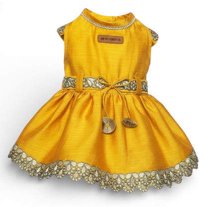 My Doll's Frock- Golden Yellow