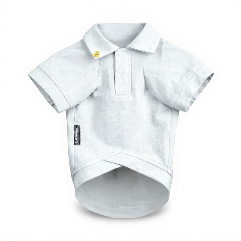 POLO Tshirt- Not so Basic White