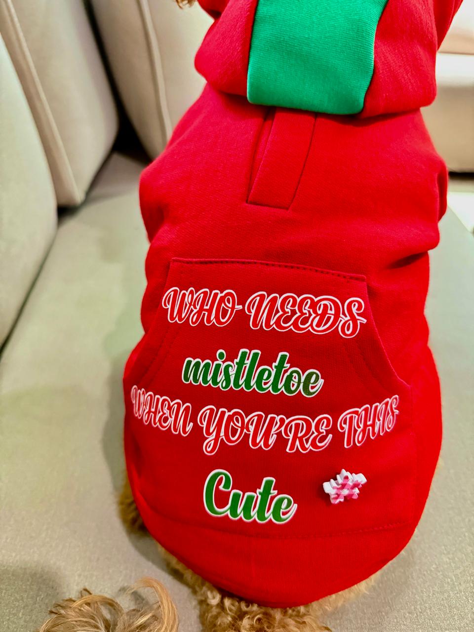 Cutie Me Hoodie- Red