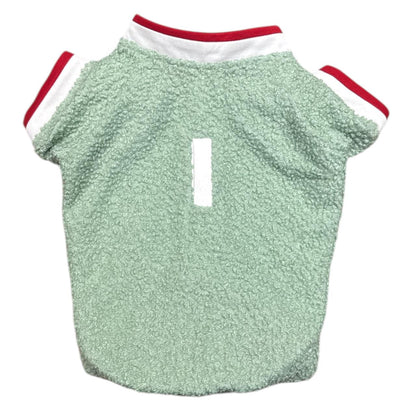 Sporty Happy Zipper- Olive Fleece