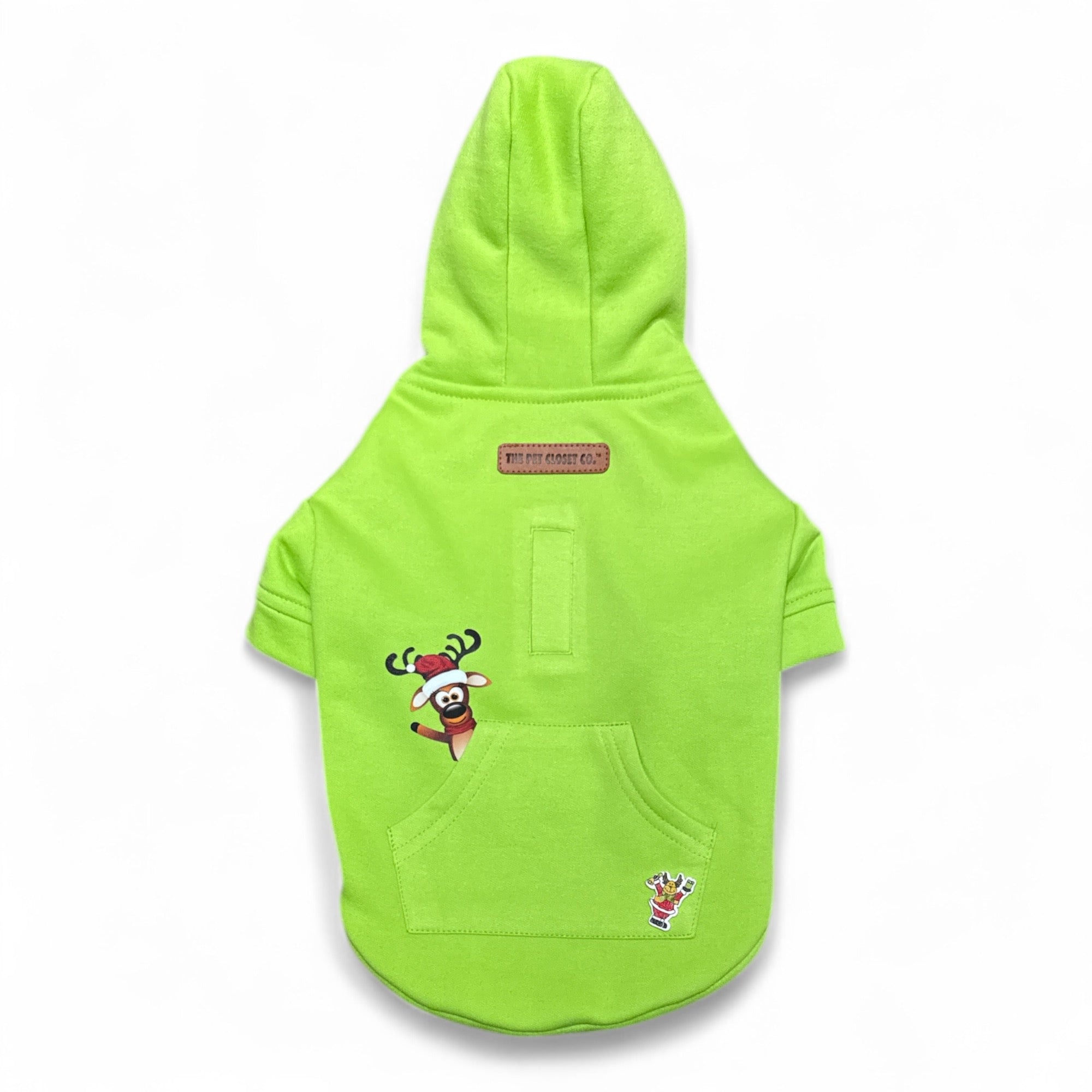 Reindeer In My Pocket Hoodie