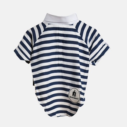 Sailor Dog  Shirt- Navy
