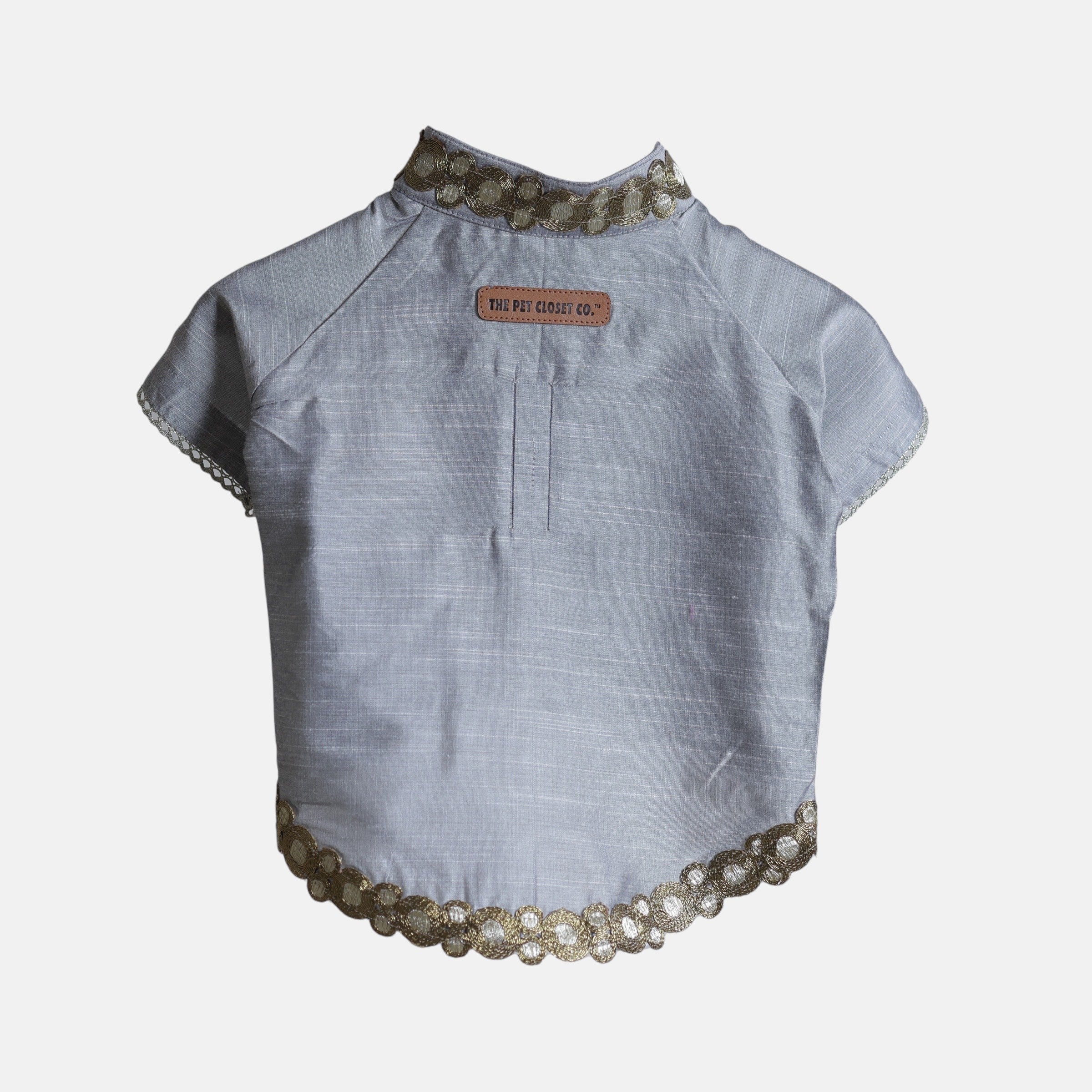 Cotton Silk Kurta- Wedding Grey