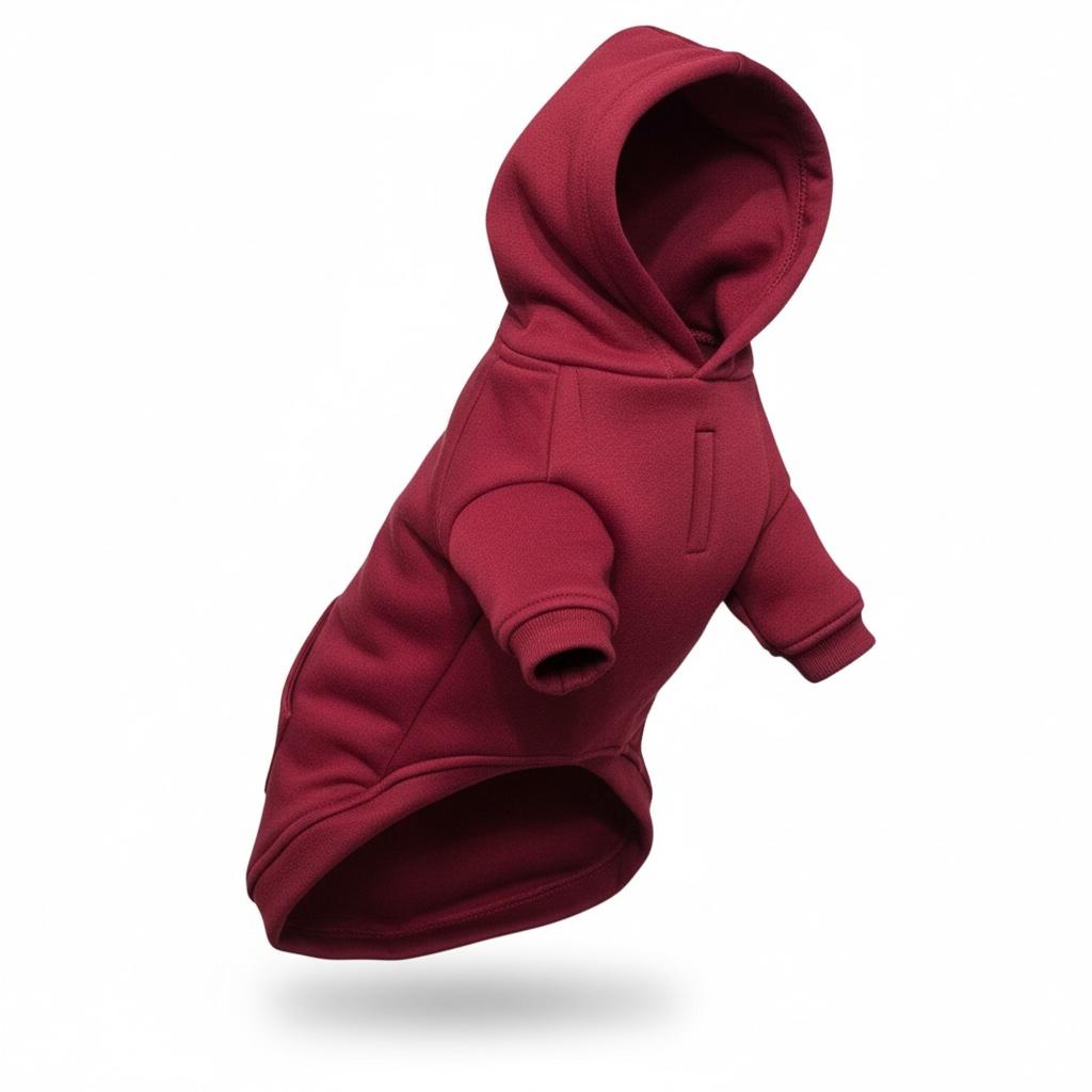 Basic Hoodie- Burgundy