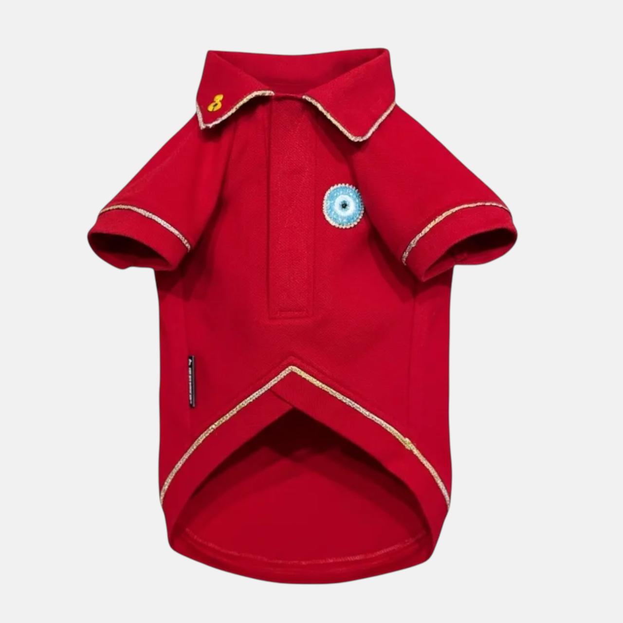 INDIE POLO- Tomato RED