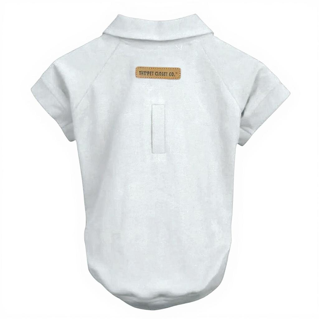 POLO Tshirt- Not so Basic White