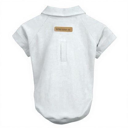 POLO Tshirt- Not so Basic White