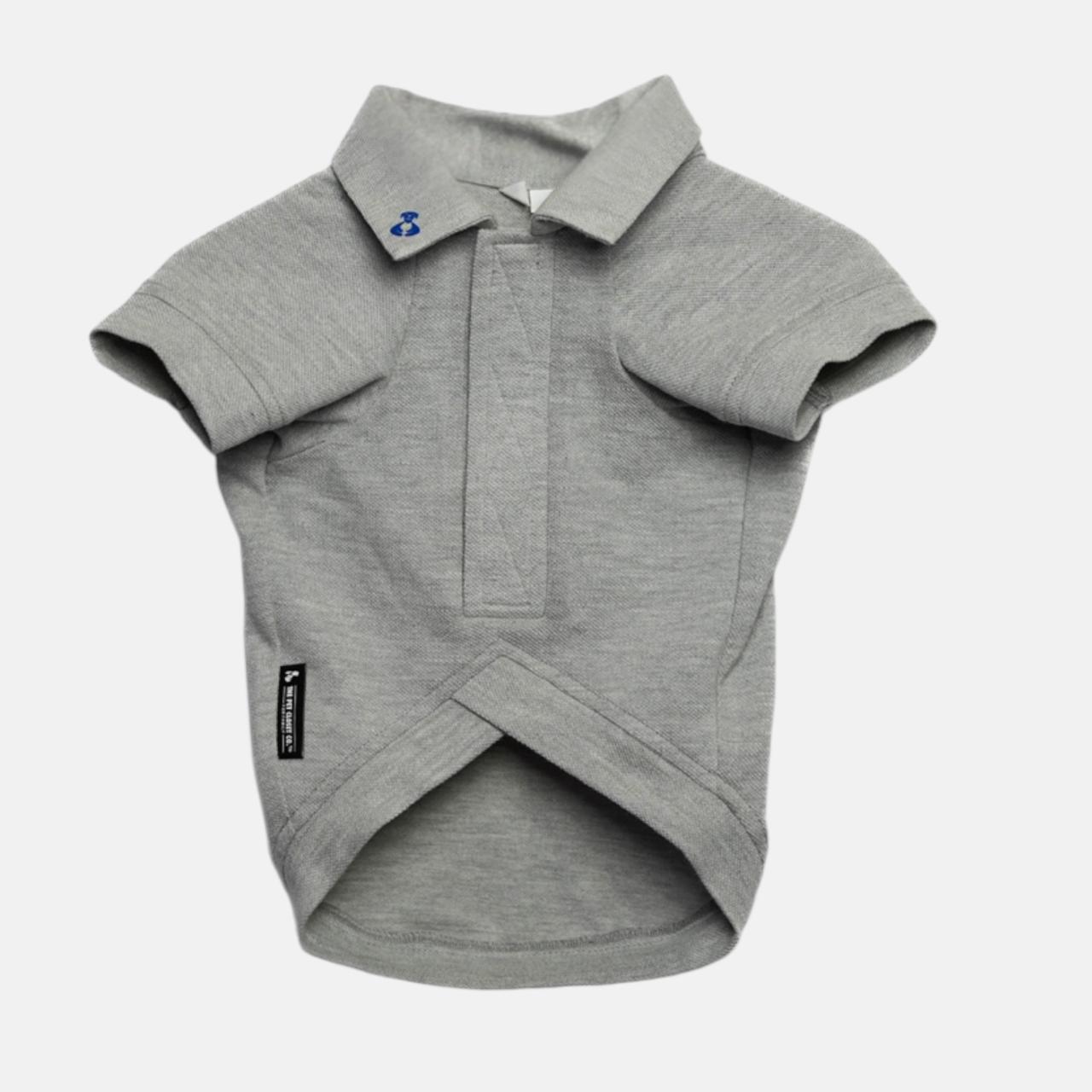 POLO TShirt- Not So Basic Cool Grey
