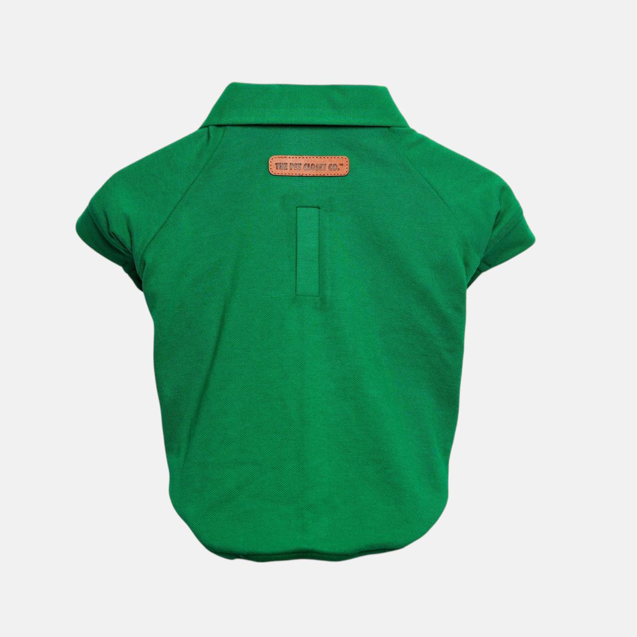 POLO TShirt- Not So Basic Emerald