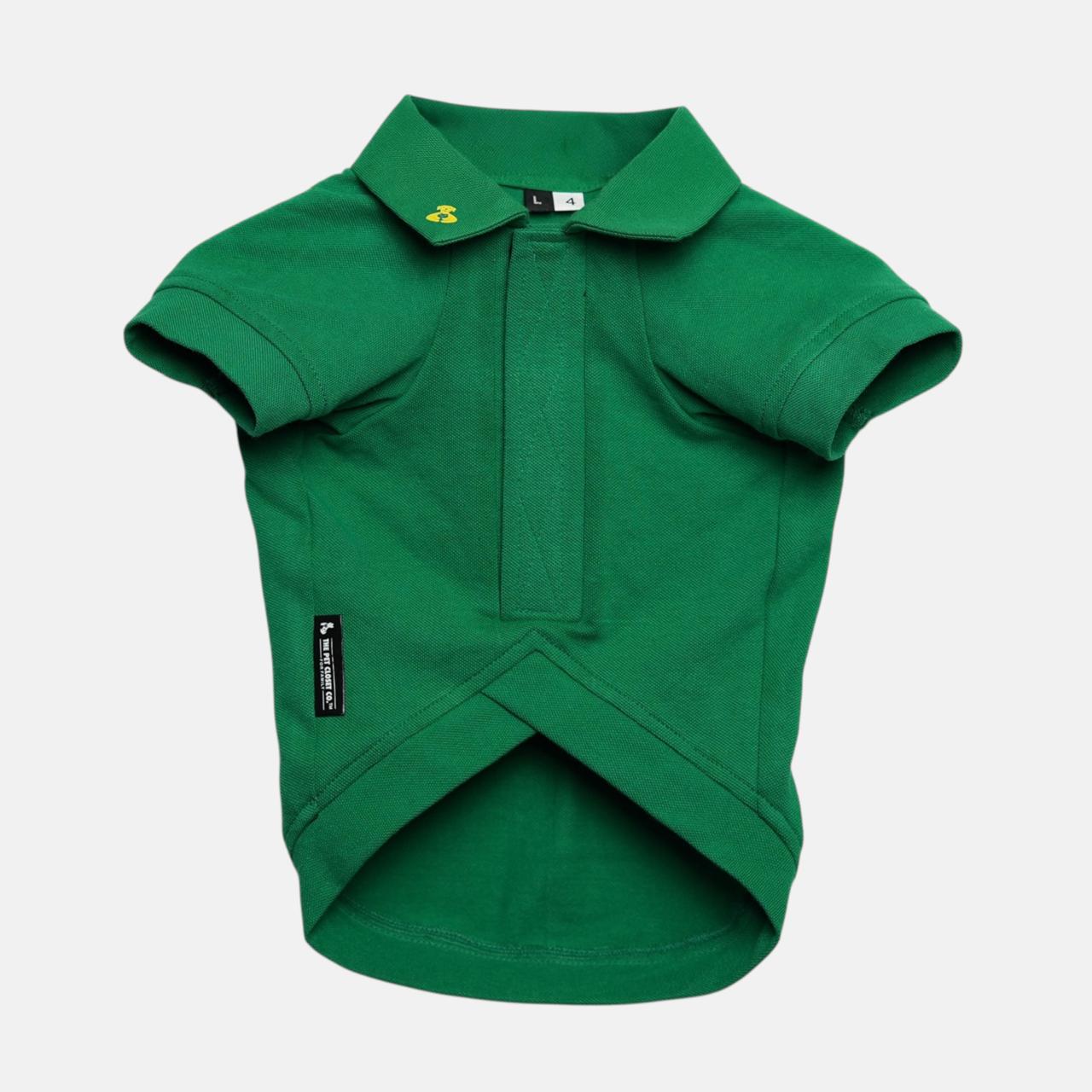 POLO TShirt- Not So Basic Emerald