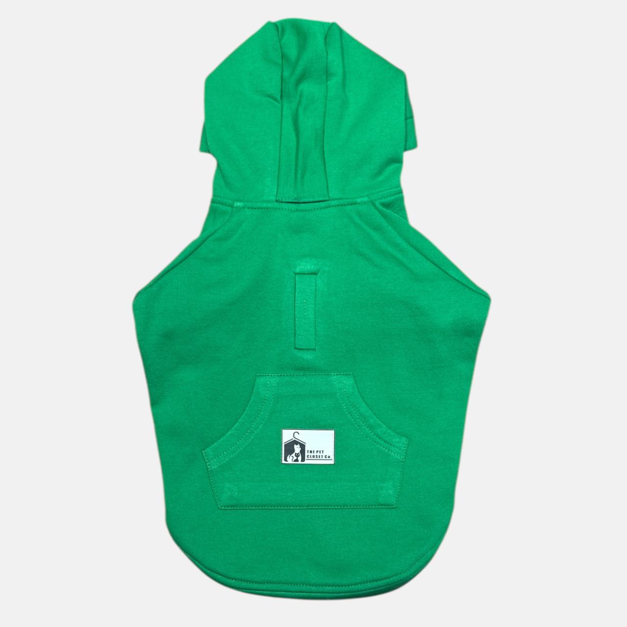 Basic Hoodie- Emerald Green