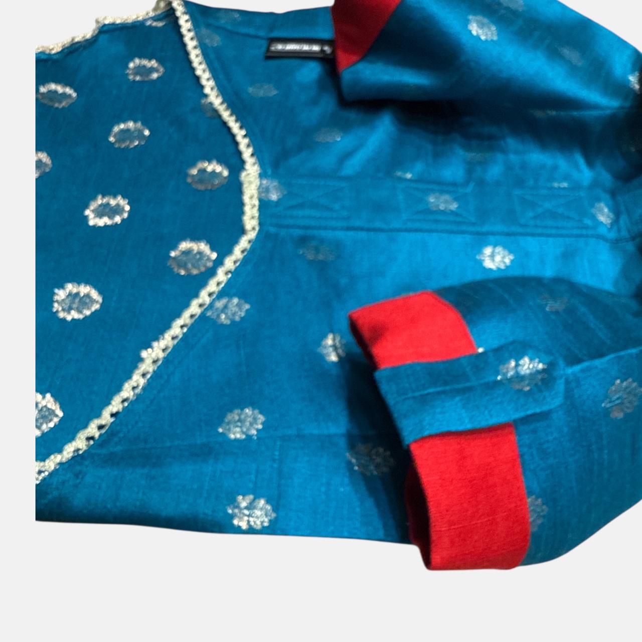 Brad's Paw Silk Shirt- Feroza Traq