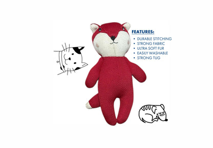 PawFox- Crochet Pet Toy